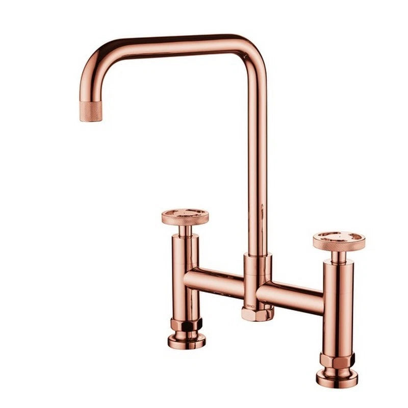 1810 Henry Holt Collection Bridge Mixer Tap HH-BM/04/COP - Copper