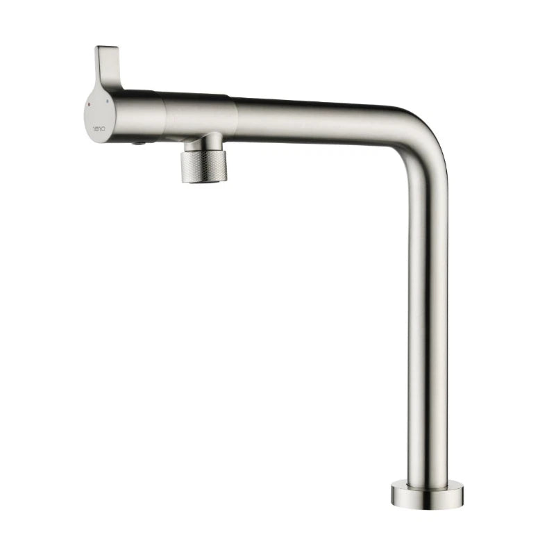1810 Tramonto Mixer Tap TRA/02/BS - Brushed Steel
