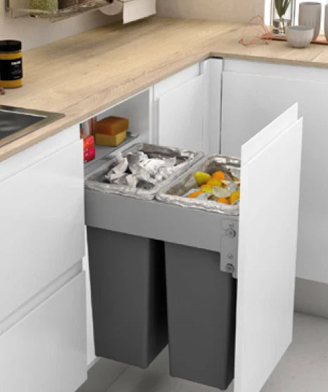INNS-50070LBNAN - 500mm Pull-out Bin 70 Litre (Stock)