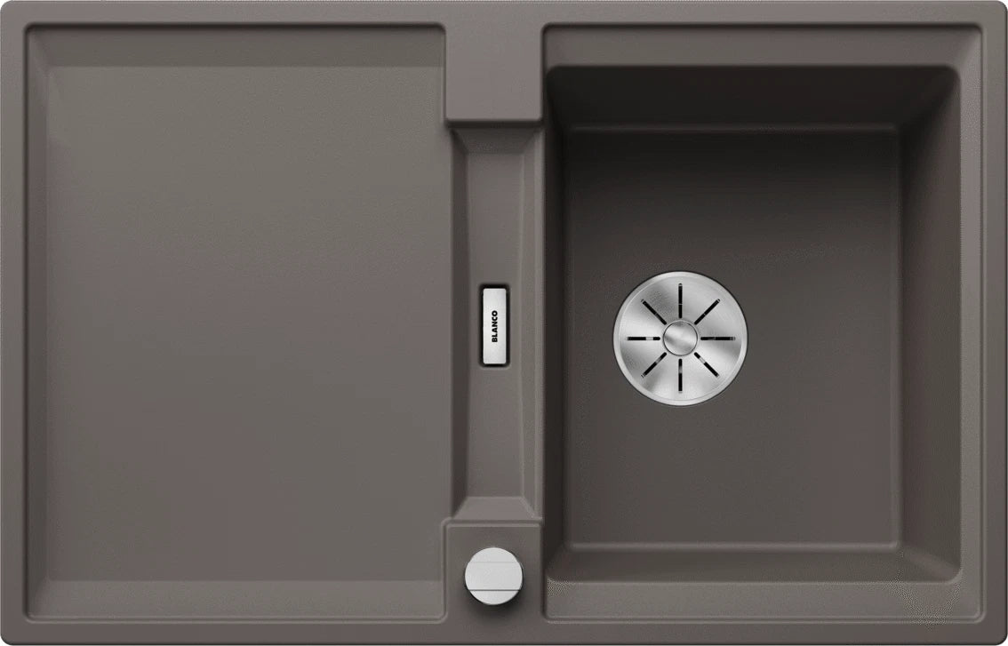 Blanco Adira 45 S - 527588 - Silgranit 1.0 Bowl Reversible Inset Sink - Volcano Grey