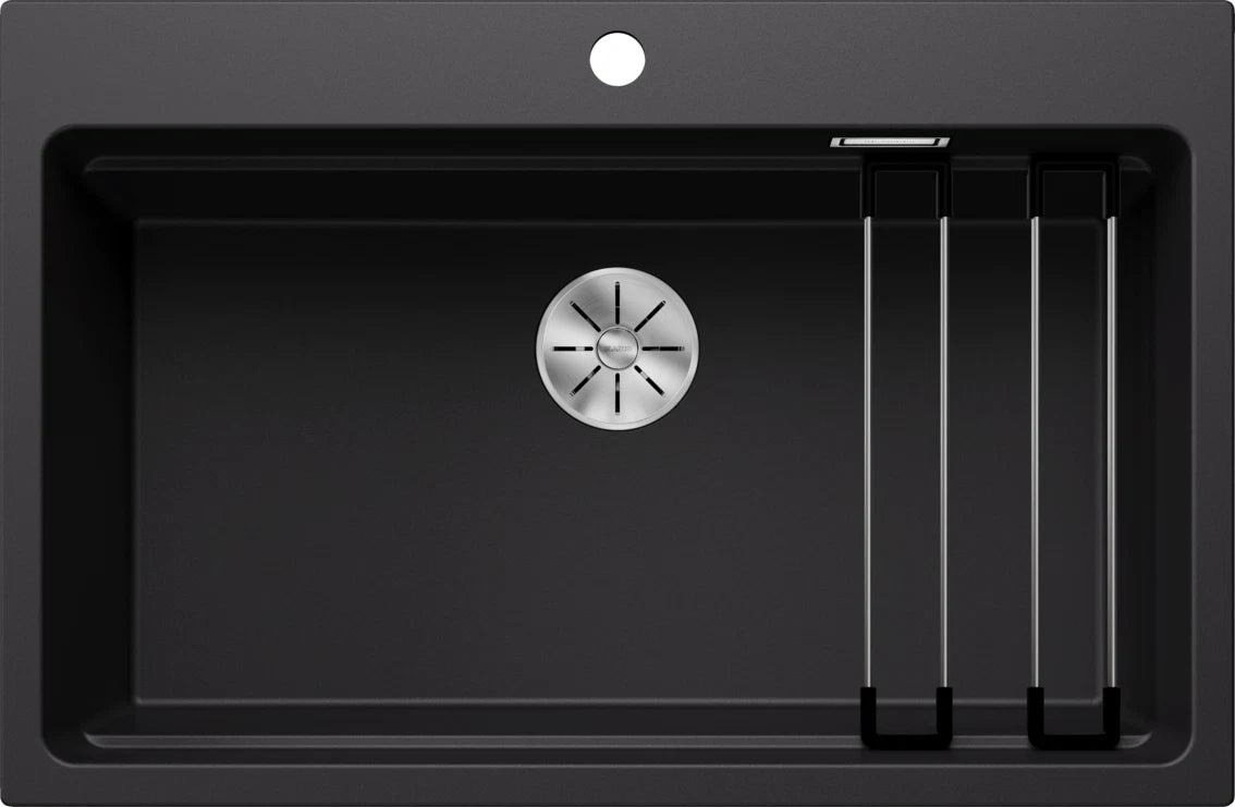 Blanco ETAGON 8 InFino Silgranit Black Inset 1.0 Bowl Sink - 525893