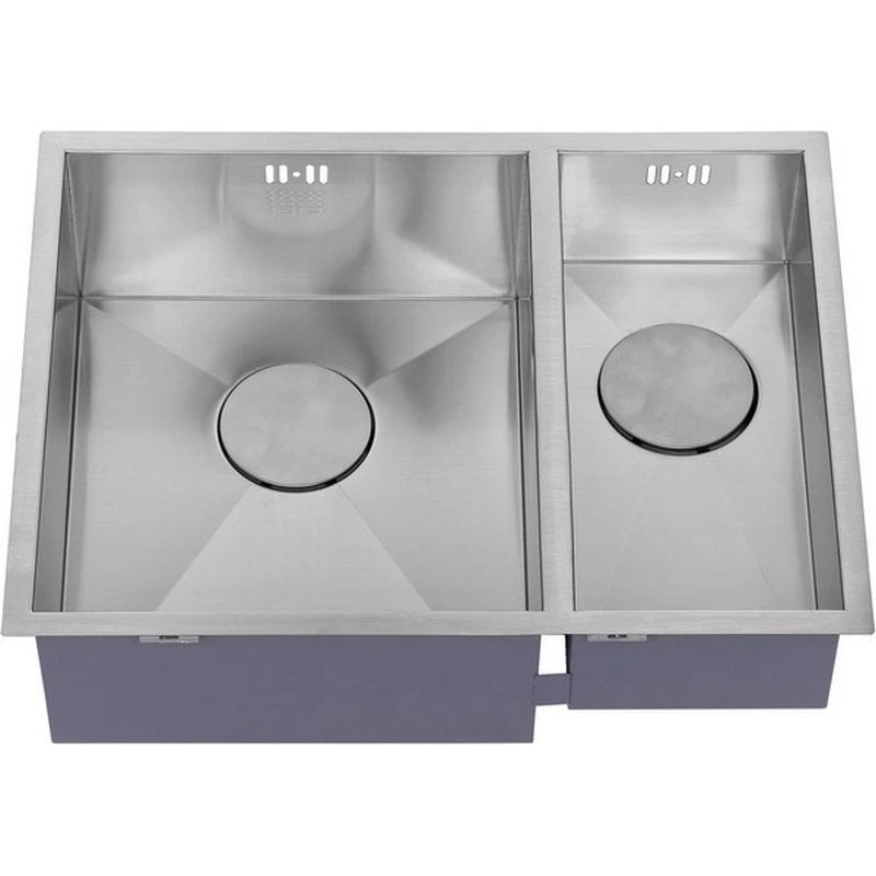 1810 - Zenduo 340/180 U Undermount Stainless Steel 1.5 Bowl (LH) Sink