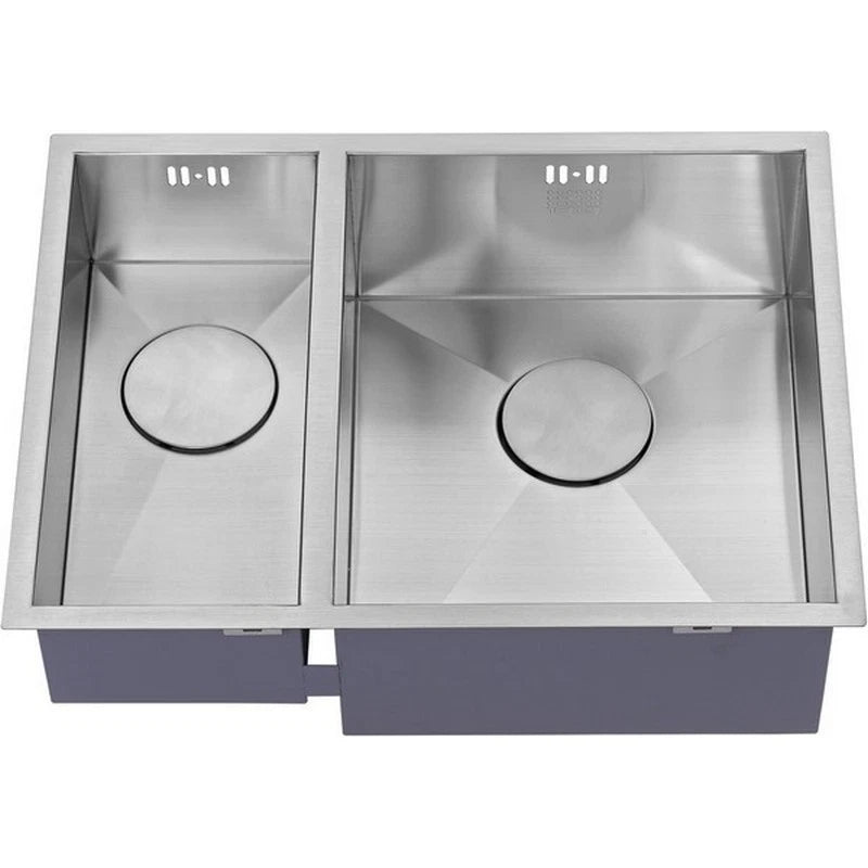 1810 - Zenduo 180/340 U Undermount Stainless Steel 1.5 Bowl (RH) Sink