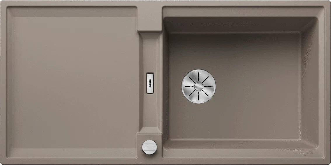Blanco Adira XL 6 S - 527623 - Silgranit 1.0 Bowl Reversible Inset Sink - Tartufo