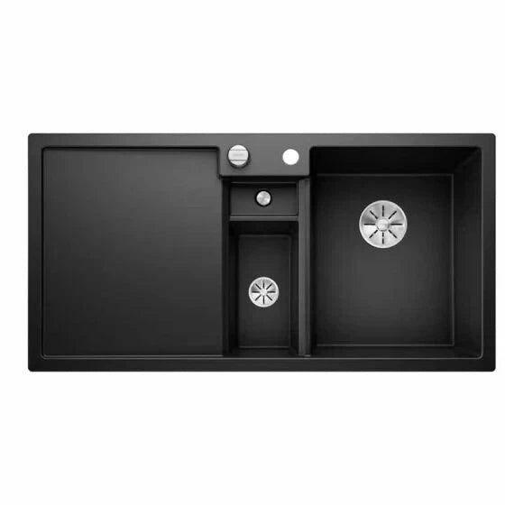 Blanco Collectis 6 S Right Hand - 525866 - Silgranit 1.5 Bowl Inset Sink - Black