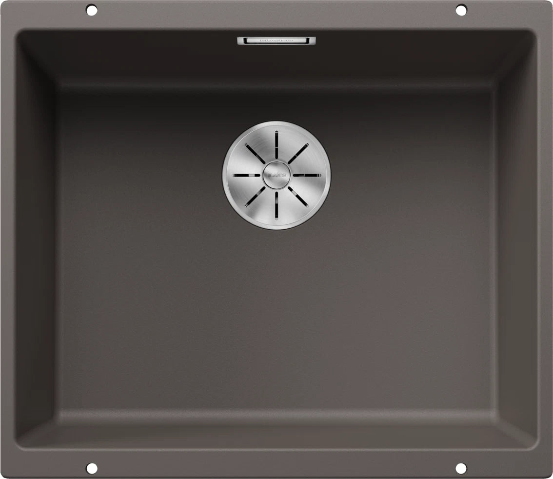 Blanco Subline 500-U - 527353 - 1 Bowl Silgranit Undermount Sink - Volcano Grey