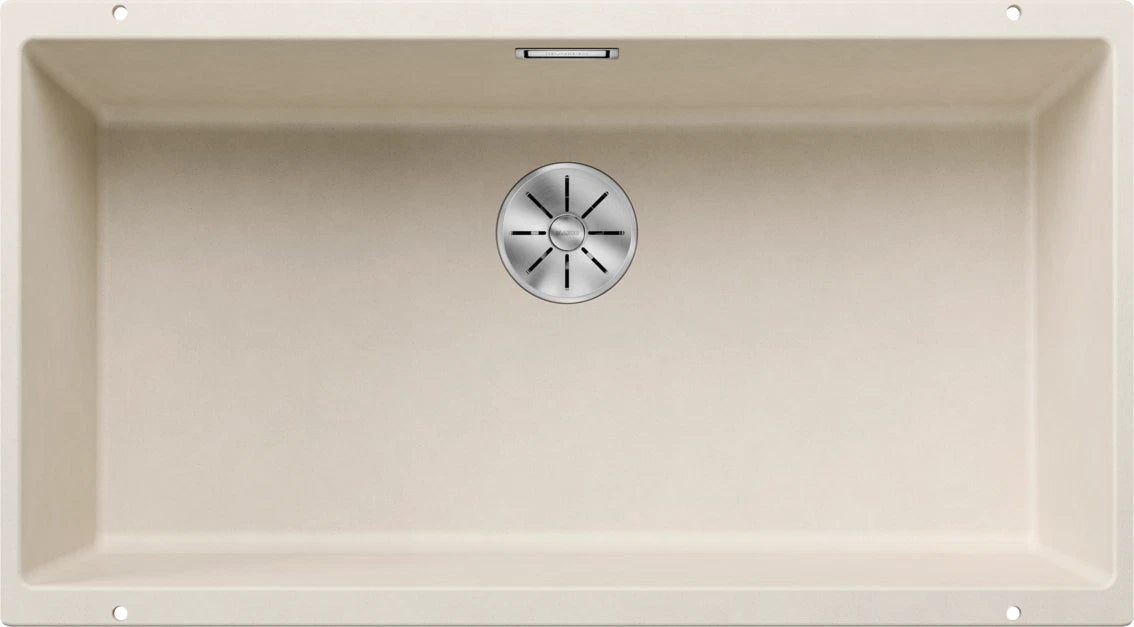 Blanco Subline 800-U - 527174 - 1.0 Bowl Silgranit Undermount Sink - Soft White