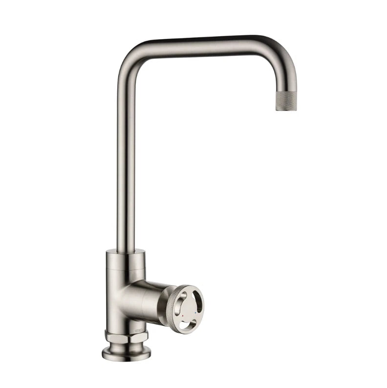 1810 Henry Holt Collection Single Lever Mixer Tap HH-SL/02/BS - Brushed Steel