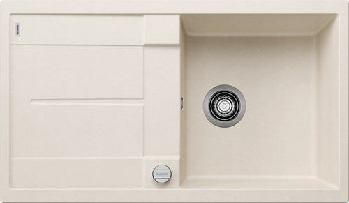 Blanco Metra 5 S - 527109 - Silgranit Reversible 1.0 Bowl Inset Sink - Soft White