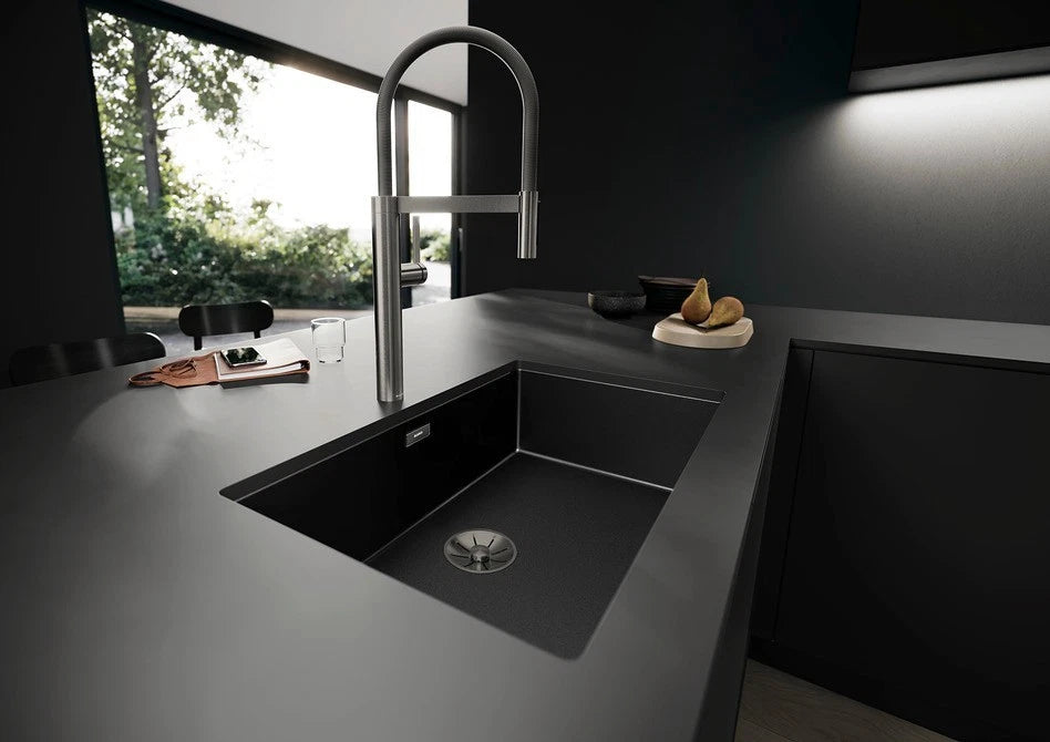 Blanco Claron 700-U Durinox Dark Steel - 527835 - Undermount Kitchen Sink - Stainless Steel