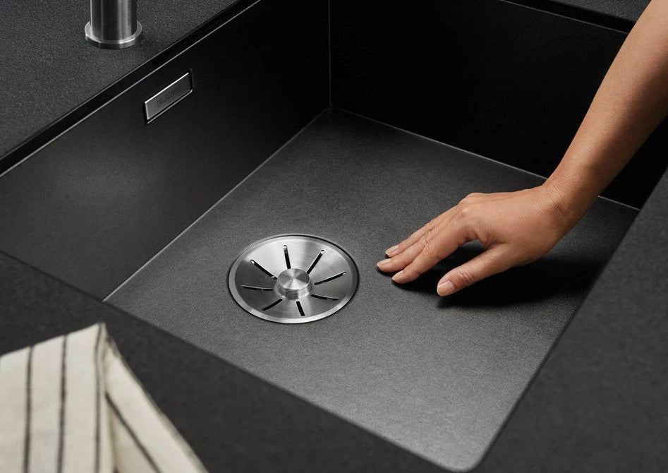Blanco Zerox 500-U Durinox Dark Steel - 526243 - Single Bowl Undermount Kitchen Sink - Stainless Steel