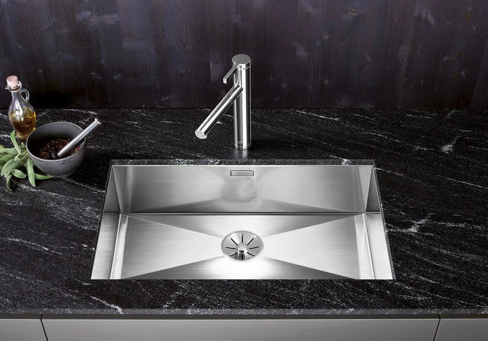 Blanco Zerox 700-U - 521593 - Single Bowl Undermount Kitchen Sink - Stainless Steel