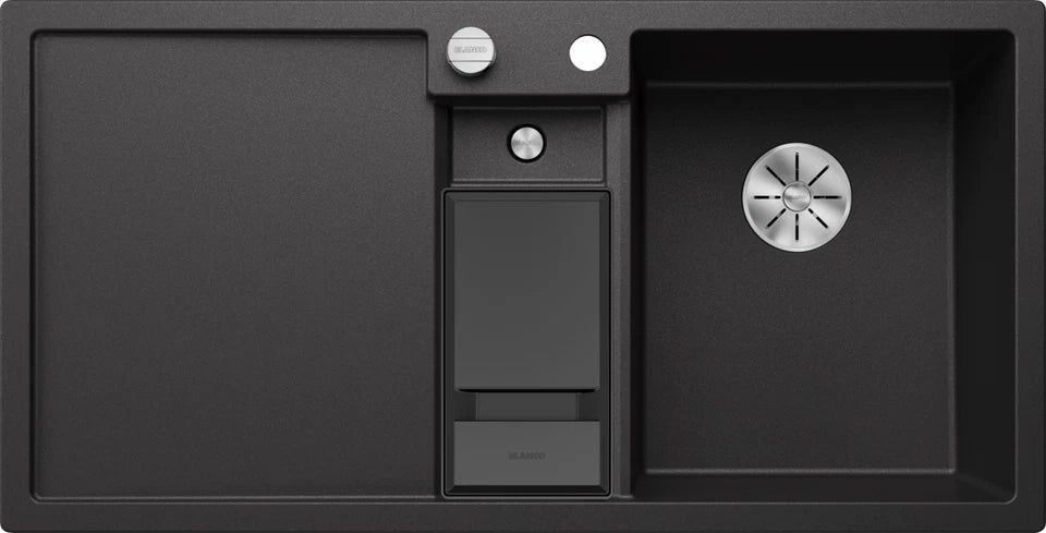 Blanco Collectis 6 S Right Hand - 523344 - Silgranit 1.5 Bowl Inset Sink - Anthracite