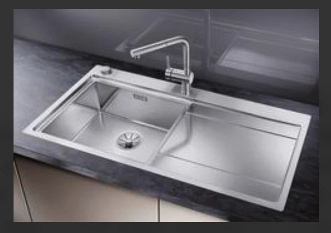 Blanco Divon II 5 S-IF LH - 521659 - Single Bowl Inset Kitchen Sink - Stainless Steel