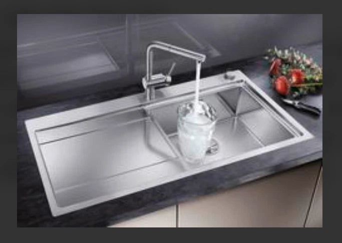 Blanco Divon II 5 S-IF RH - 521660 - Single Bowl Inset Kitchen Sink - Stainless Steel