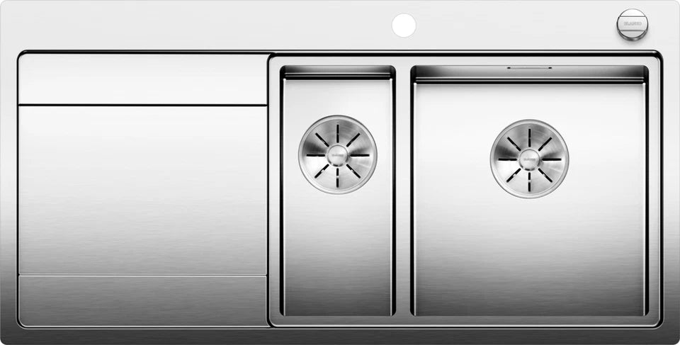 Blanco Divon II 6 S-IF RH - 521662 - 1.5 Bowl Inset Kitchen Sink - Stainless Steel