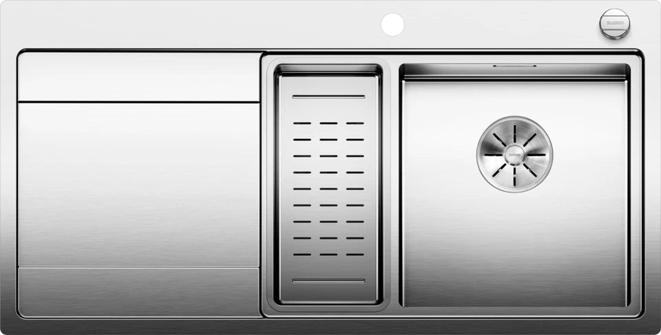 Blanco Divon II 6 S-IF RH - 521662 - 1.5 Bowl Inset Kitchen Sink - Stainless Steel
