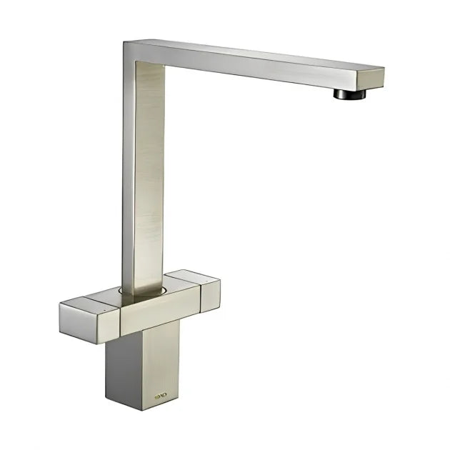 1810 Versare Square Design Mixer Tap - VER/02/BS - Brushed Steel