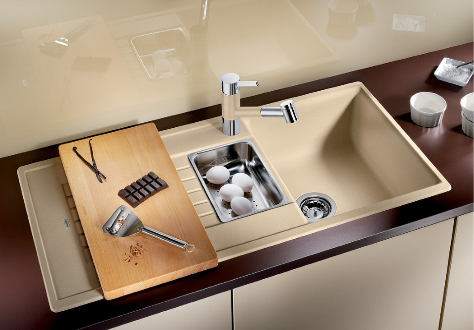 Blanco Zia 6 S 514748 1.5 Bowl Silgranit Inset Kitchen Sink - Anthracite