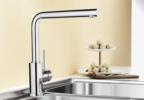 Blanco Mila 528154 Single Lever Kitchen Tap - Chrome