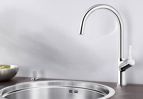 Blanco Carena - 520766 Single Lever Monoblock Tap - Chrome