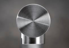 Blanco Lanora-S 523123 Single Level Mixer Kitchen Tap - Brushed Stainless Steel