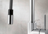 Blanco Mida S 521454 Single Lever Pull Out Spray Tap - Chrome
