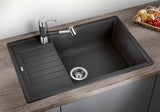 Blanco Zia XL 6 S Compact - 523277 - Single Bowl Silgranit Inset Sink - White