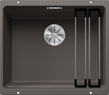Blanco Etagon 527258 500U 1 Bowl Silgranit Undermount Sink - Volcano Grey