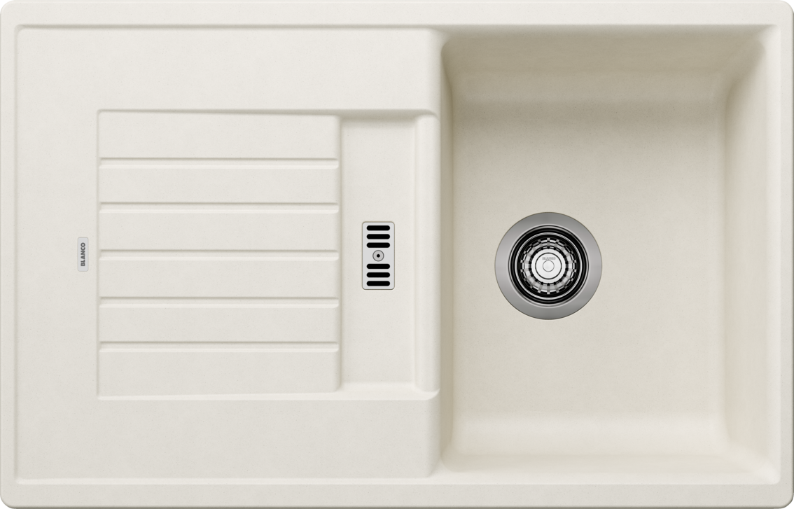 Blanco Zia 45S 527200 Inset Kitchen Sink - Soft White