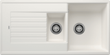 Blanco Zia 6 S 514742 1.5 Bowl Silgranit Inset Kitchen Sink - White