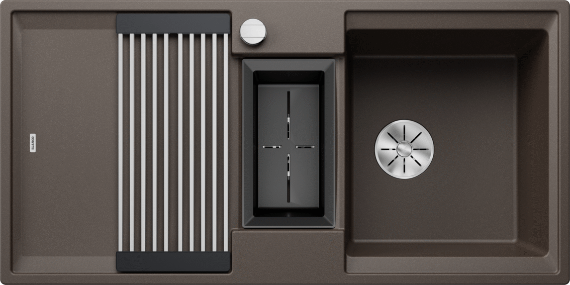 Blanco Adira 6 S - 527608 - Silgranit 1.5 Bowl Reversible Inset Sink - Coffee