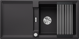 Blanco Adira XL 6 S - 527617 - Silgranit 1.0 Bowl Reversible Inset Sink - Black