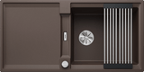 Blanco Adira XL 6 S - 527624 - Silgranit 1.0 Bowl Reversible Inset Sink - Coffee