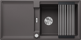 Blanco Adira XL 6 S - 527619 - Silgranit 1.0 Bowl Reversible Inset Sink - Rock Grey