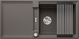 Blanco Adira XL 6 S - 527620 - Silgranit 1.0 Bowl Reversible Inset Sink - Volcano Grey
