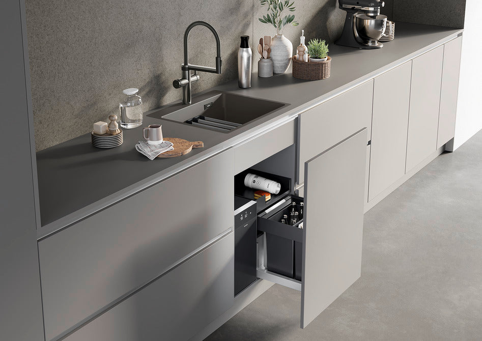 Blanco Choice ICONA - 527659 & 527661 Semi Professional Tap in - Satin Dark Steel