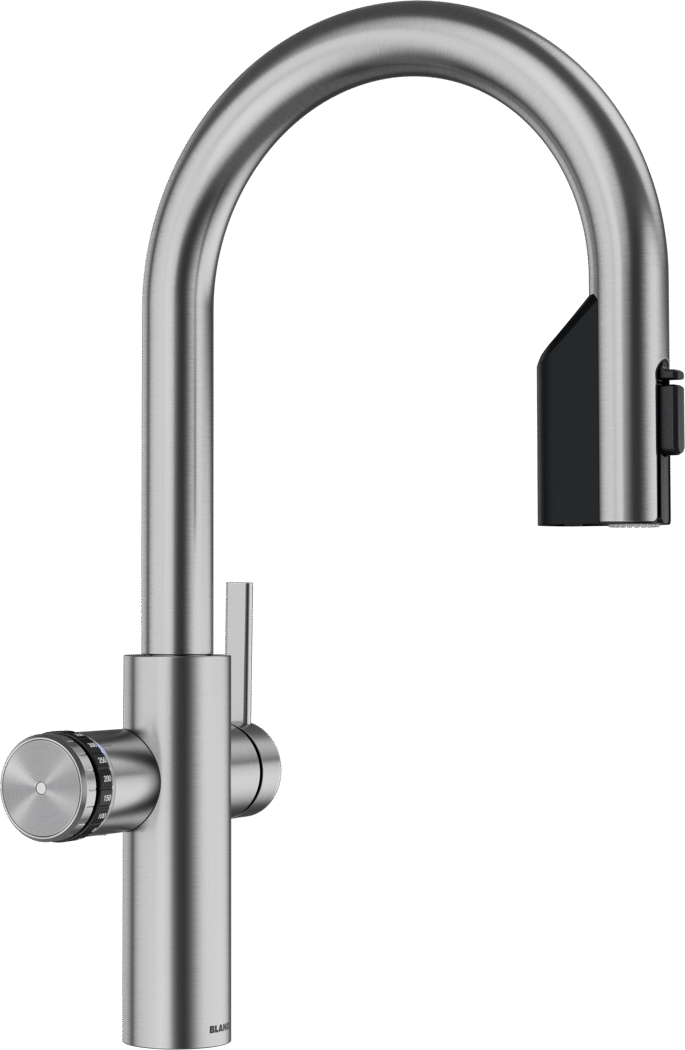 Blanco Choice Icona - C - 527928 & 527661 - Hot, Filtered, Sparkling, Boiling - Brushed Stainless Steel