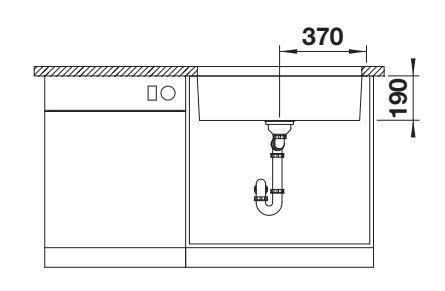 Blanco Quato 700-U 528231 Single Bowl Undermount Sink - Stainless Steel