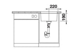 Blanco Quato 400-U 528229 Single Bowl Undermount Sink - Stainless Steel