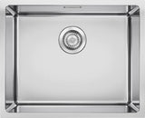 Blanco Quato 500 U 528230- Single Bowl Undermount Sink - Stainless Steel