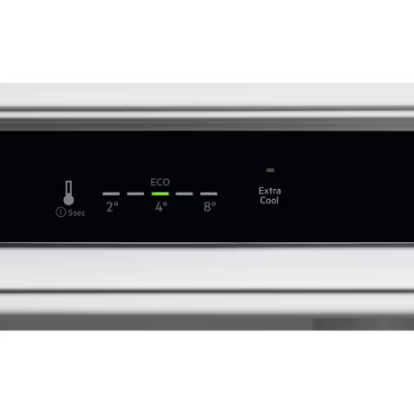 AEG NSK6D181EC 6000 Dynamic Air Integrated In Column Larder Fridge with Fixed Hinge Door - Lux Appliances 