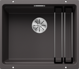Blanco Etagon 522228 500U 1 Bowl Silgranit Undermount Sink - Rock Grey