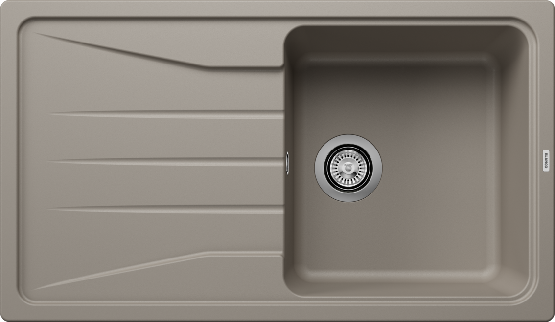 Blanco SONA 5S - 519678 1 Bowl Inset Silgranit Reversible Sink - Tartufo