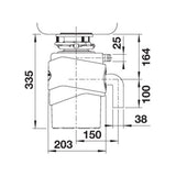 Blanco FWD Max 456440 Waste Disposal Unit