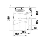 Blanco FWD Max 456440 Waste Disposal Unit