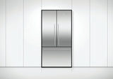 Fisher & Paykel Series 7 Contemporary RF610ADX6 Wifi Connected Frost Free American Fridge Freezer - Stainless Steel - E Rated