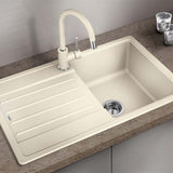 Blanco LEGRA 45 S 527085 1 Bowl Silgranit Inset Kitchen Sink - Soft White