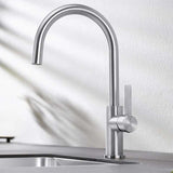 Blanco Candor 523120  Single Lever Kitchen Tap - Brushed Stainless Steel
