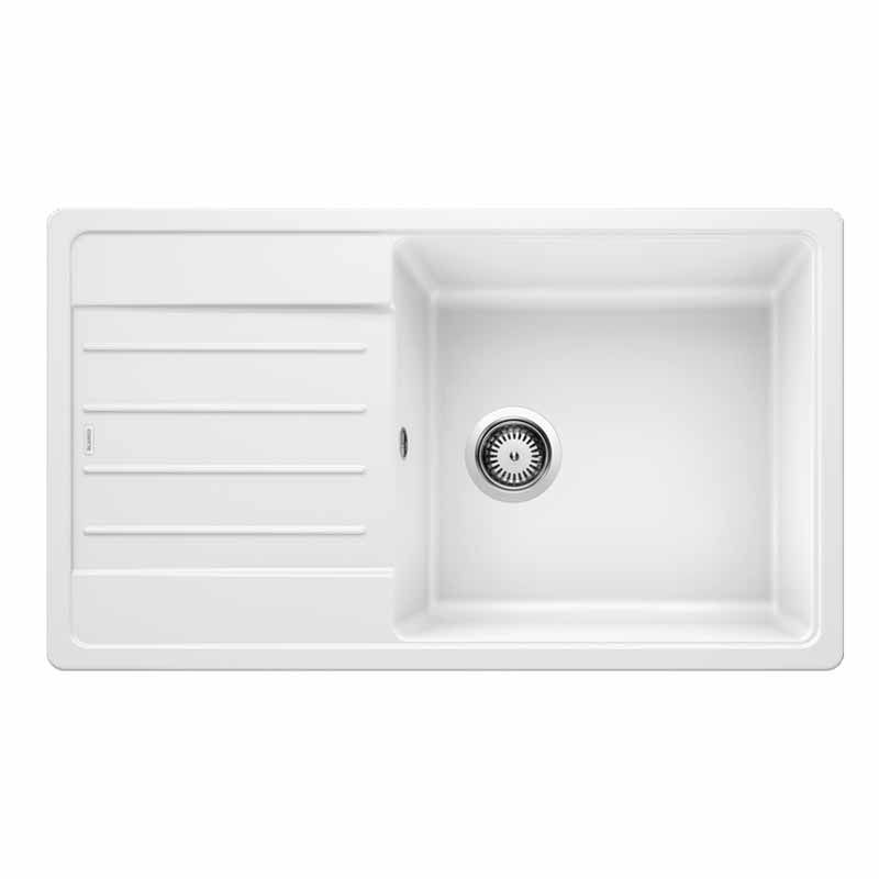 Blanco LEGRA XL 6 S 523328 1 Bowl Inset Kitchen Sink Silgranit - White